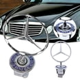 thumbnail image 2 of Para Emblema Delantero Capó Logo W202 W203 W210 W211 W220 Azul, 2 of 9