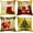 X-mas 12, variant on Merry Christmas Pillow Covers 20x20 Set of 4 Velvet Christmas Pillow Cases Red Green Xmas Holiday Throw Pillow Covers Soft Christmas Tree Cushion Covers for Outdoor Home Bed Sofa Couch(20 Inch)