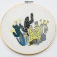 thumbnail image 3 of Diy Stamped Embroidery Starter Kit / Women Embroidery Flowers Plants Pattern, 3 of 5
