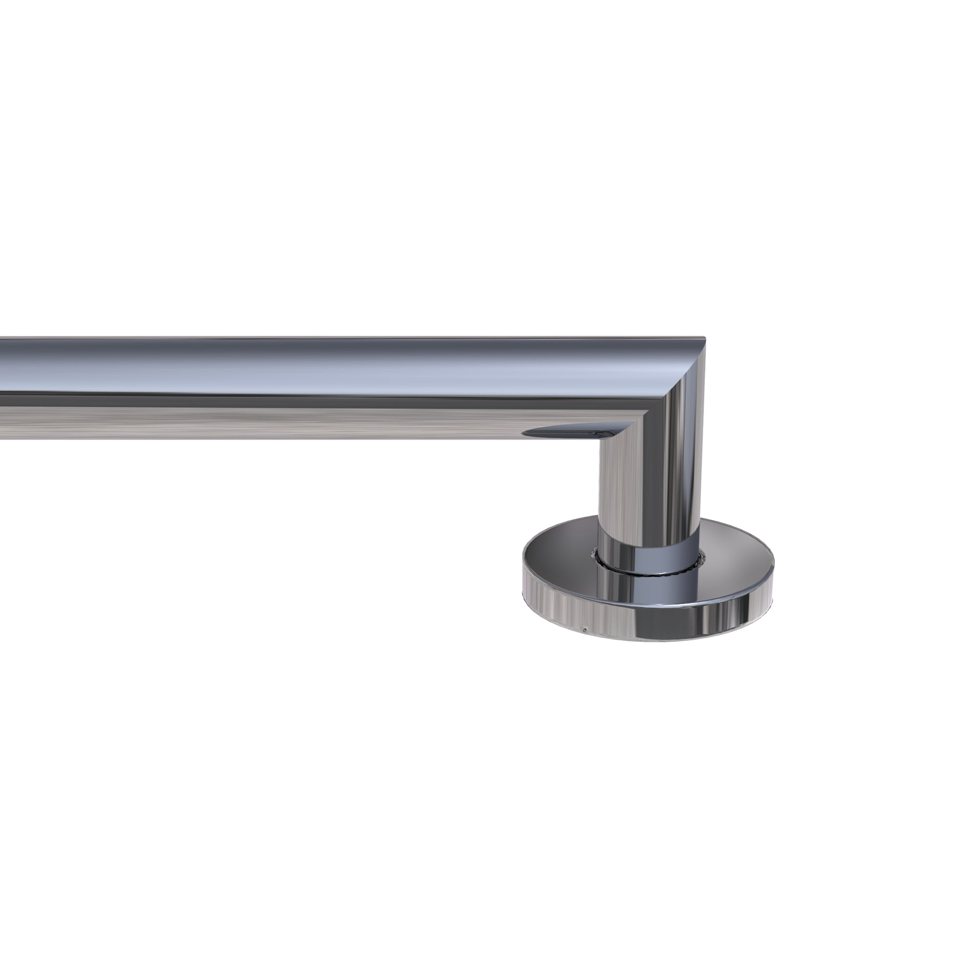 Keeney 2024-16PC Architectural Grab Bar, Polished Chrome, 16 inch