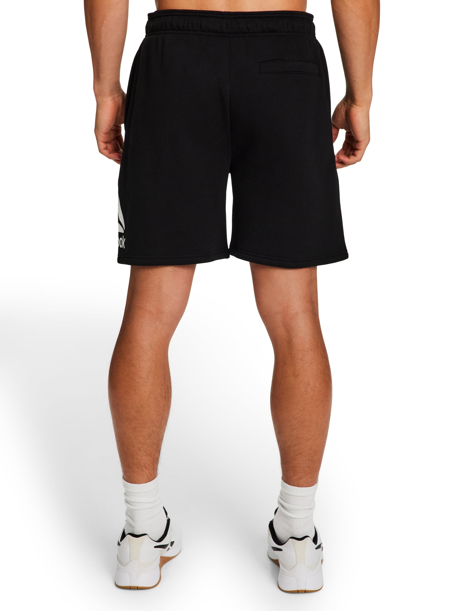 Reebok Men's and Big Men's Logo Fleece Shorts, 7" Inseam, Sizes XS-5XL