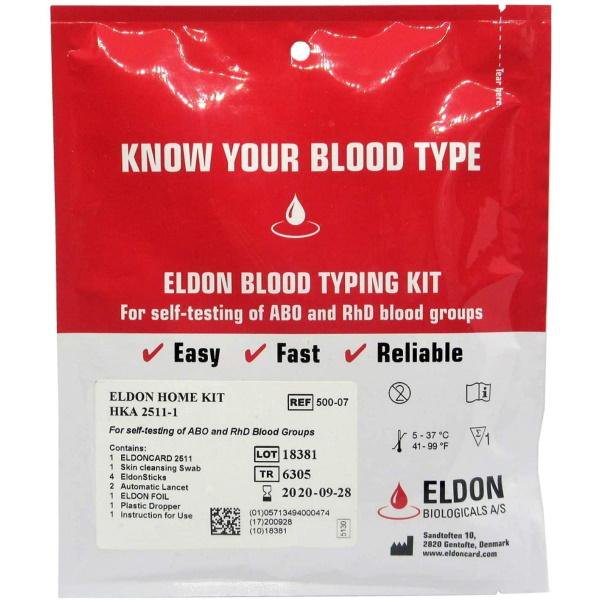 Eldoncard Blood Type Test Complete Blood Typing Kit Healthcare Walmart Com Eldoncard Blood Type Test Complete Blood Typing Kit Healthcare Walmart Com