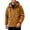 Brown, variant on Lightweight Waterproof Hooded Jackets for Men Windproof Full Zip Multi Pocket Outdoor Hiking Travel Loose Fit Long Sleeve Spring Fall Coat