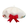 thumbnail image 3 of navideña, gorro navideño, gorro navideño para festival, regalo de cumpleaños, cosplay, viajes y vacaciones Niños blancos, 3 of 10