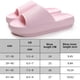 thumbnail image 2 of Zapatillas de almohada Sandalias de baño de secado rápido Sandalias de recuperación para mujeres y hombres, 2 of 6