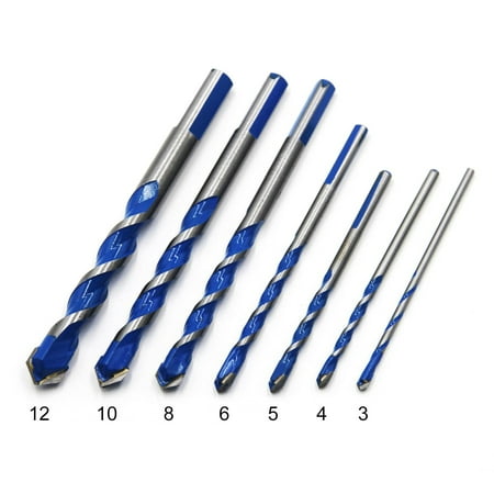 

FarDo Carbide Alloy Glass Ceramic Triangle Head Phillips Twist Drill Bits Tool Set