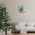 thumbnail image 2 of Stupell Industries Festive Winter Dogs Scene Animals Painting Wrapped Canvas Canvas Art Print Wall Art, 24 x 30, 2 of 7