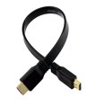 thumbnail image 1 of Opolski Adapter Cable Stable Output Anti-interference Flat HDMI-compatible 1.4 1080P Data Cable for TV Set, 1 of 9