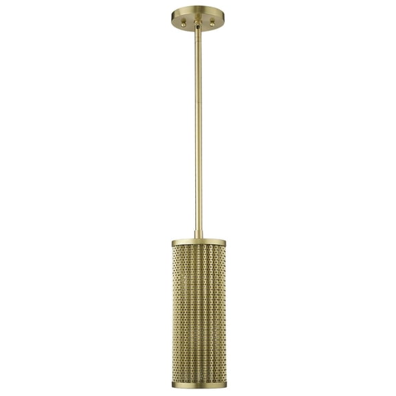 Trend Lighting TP20010GD Basetti 1-Light Gold Pendant