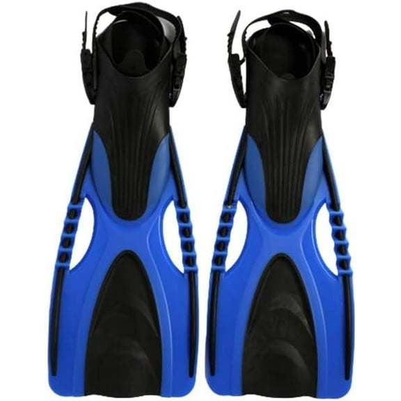 Adult Flexible Comfort TPR Non-Slip Swimming Diving Fins Rubber Snorkeling Swim Flippers Water Sports Beach Shoes