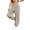 Beige, variant on HAiming Women's Palazzo Pants Boho Smocked Loose Casual Elastic Waist Wide Leg Pants Vacation Pants with Pockets