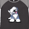 thumbnail image 4 of Inktastic Old English Sheepdog Women's Plus Size T-Shirt, 4 of 5