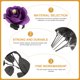 thumbnail image 3 of WEUVEB 10Ud Rosa Artificial Con Calavera Morada Ideal Para Decorar Casas Y Eventos, 3 of 7