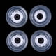 thumbnail image 2 of Paquete de 8 ruedas para patineta longboard con iluminación de 70 mm 78A, 2 of 9