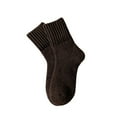 thumbnail image 2 of Ovbmpzd Multicolor Socks for Women Fleece Fuzzy Pure Crew Winter Warm Moisture Wicking Thermal Fall Socks Trouser Socks Women, 2 of 2
