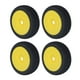 thumbnail image 1 of 4 Uds neumáticos de goma RC agarre fuerte alta resistencia a la abrasión ruedas flexibles de 17mm para Redcat amarillo YUNYI BRAND Deportes, 1 of 8