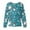 BlueB_02#829V, variant on Nursing Jackets for Women Merry Christmas Warm Up Women Scrub Tops Xmas Print Long Sleeve Snap Front Nurse Working Uniforms with Pockets S-5XL