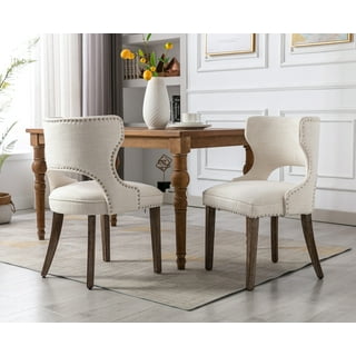 Faux Leather Dining Chairs in Shop by Material Off White