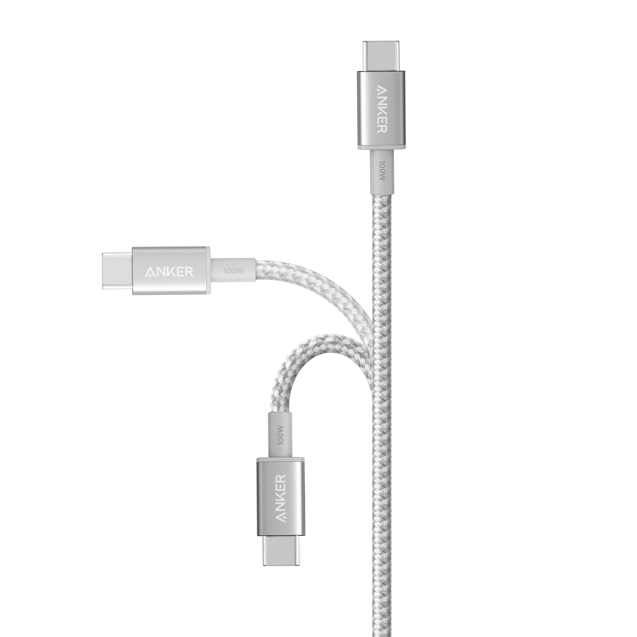 Anker USB-C to USB-C Cable (10ft, 100W Nylon)