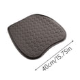 thumbnail image 2 of Gel Car Seat Cushion Non Cooling Pad for Office Chair Wheelchair, Breathable Honeycomb Mesh Cover for Sciatica Coccyx Pain Relief, Memory Foam Comfort Support for Long Driving 16x16 Inch, 2 of 5