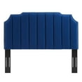 thumbnail image 4 of Modway Rosalind Performance Velvet Full/Queen Headboard in Navy, 4 of 10