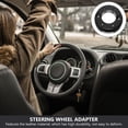 thumbnail image 3 of BRIGHTFUFU 1Set Racing Car Part Steering Wheel Adapter Plate for Easy Installation 7.8x7.8x1.2in, 3 of 8