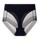 thumbnail image 4 of Puntoco Bragas para mujer, cintura alta, cintura media, talla grande, sexy, de color sólido, con faja, 4 of 5