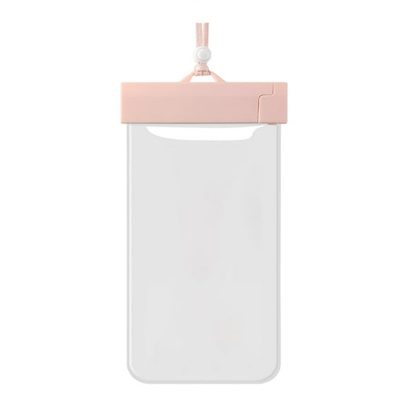 Waterproof Dry Bag Case for Phones up .2inch Full Protection Pink