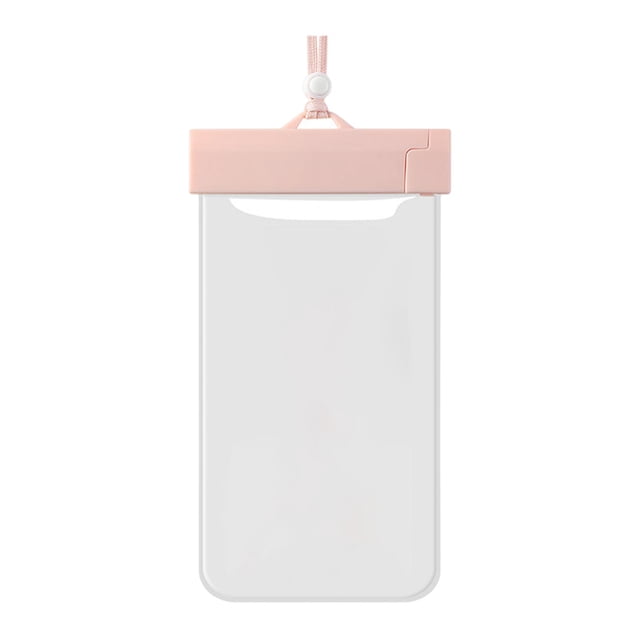 Funda impermeable Sunnimix TPU Rosa Soporte para teléfono móvil subacuático