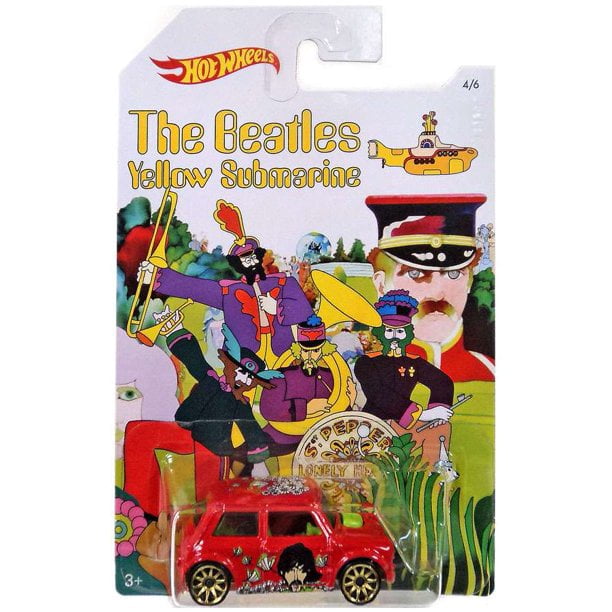 Hot Wheels The Beatles Yellow Submarine Series - Morris Mini (4/6)
