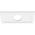 thumbnail image 2 of Ekena Millwork CMP20X10RE-05000 5 in. ID x 7 in. Rectangle Architectural Grade PVC Contemporary Ceiling Medallion, 2 of 4