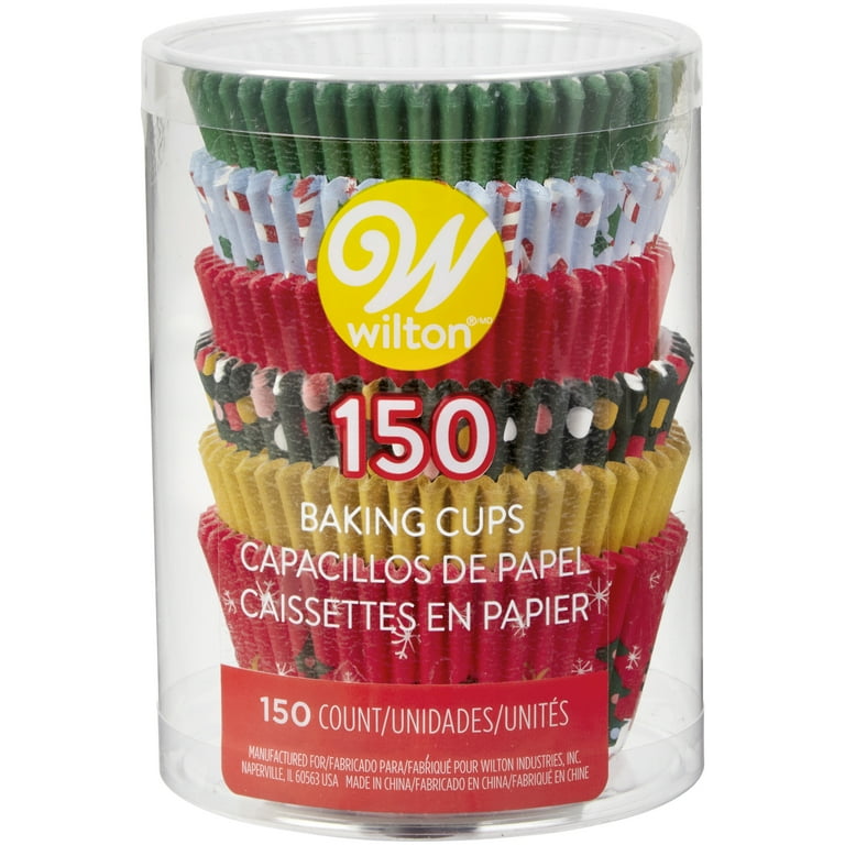 Wilton 150-Count Holiday Mini Baking Cups