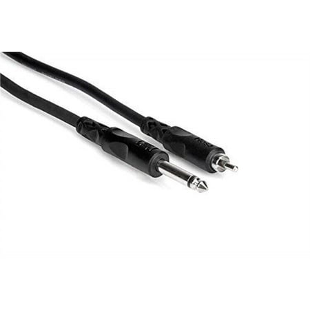 UPC: 0728736006379 | Hosa Unbalanced Interconnect Cable 1/4  TS to RCA  10 Foot