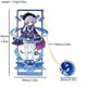 thumbnail image 1 of Marcapáginas de metal con forma de figura de Genshin Impact para mujeres y hombres, colección de fanáticos de los juegos, regalos, marcapáginas para amantes de los libros, 1 of 5