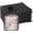 Black, variant on 50 count Black Organza Bags 6x9 Inches, Large Mesh Bags Drawstring for Crafts Soap Candy, Mesh Bag Drawstring for Easter Gifts Wedding Party Favors Shower