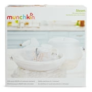 Munchkin Steam Microwave Bottle Sterilizer, White