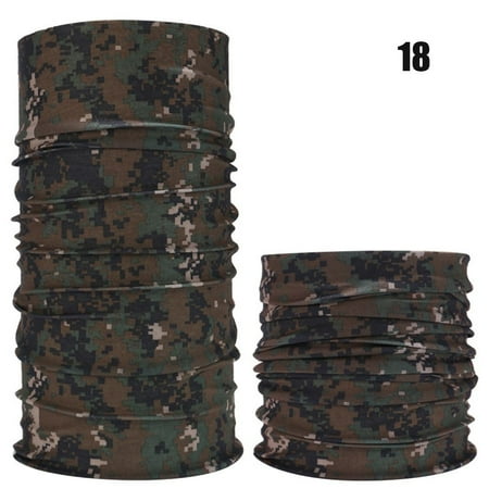 1pc Multipurpose Geometric Printing Moto Bicycle Masks Outdoor Accessories Shield Mask Magic Head Scarf Fishing Windproof Headband Cycling Headwear 18
