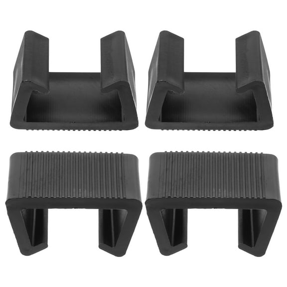 DECORNIJIA Outdoor Furniture Clips Sectional Furniture Clips Black Plastic 4pcs