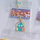 thumbnail image 3 of Cute Sanrio Metal Zipper Buckle Decorative Bag Pendant Pendant Lobster Buckle Ugly Fish Cat Keychain, 3 of 4