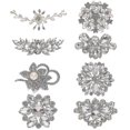 thumbnail image 3 of Clip para zapatos, 1 pieza de clip para zapatos de mujer, adornos para zapatos de tacón alto, clips decorativos brillantes para mujer, novia,, 3 of 3