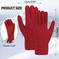 thumbnail image 6 of FZ FANTASTIC ZONE Women's Winter Warm Touchscreen Cable Knit Gloves Elastic Cuff Fleece Lined Thermal Gloves for Texting Driving, 6 of 6