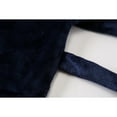 thumbnail image 5 of Toddler Baby Kids Boys Girls Hooded Bathrobe Solid Color Polyester Fiber Lace-Up Casual Night-Robe for 2-12Y Robe Loungewear, 5 of 5