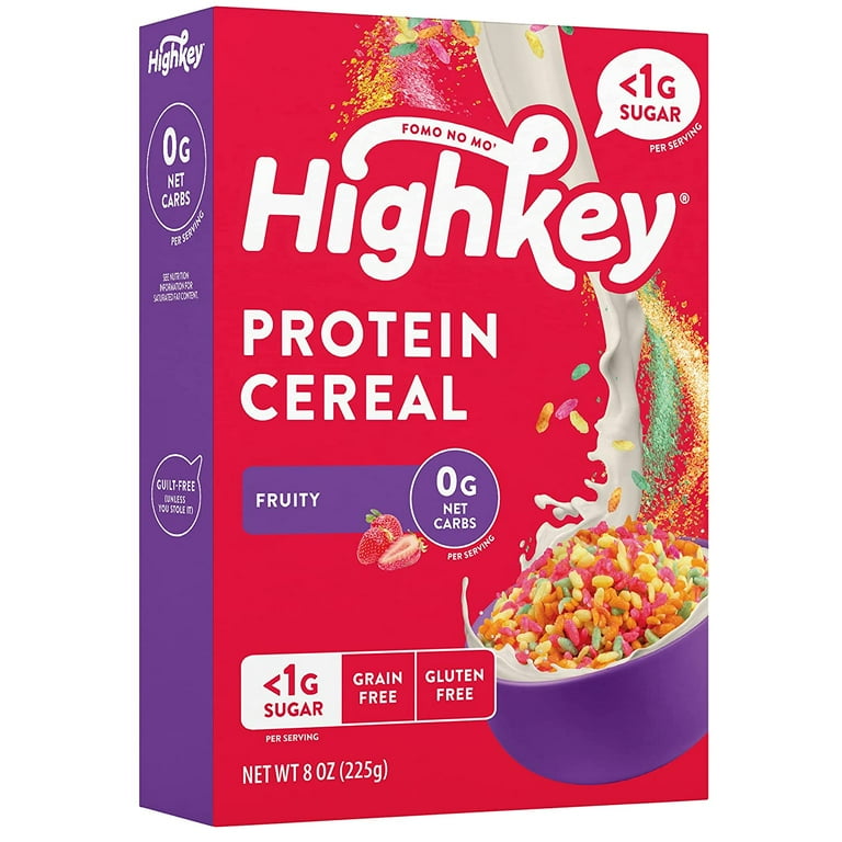 high fiber cereal low sugar