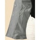 thumbnail image 5 of Abrigo De Botones Con Cuello Chal Con Muescas Para Mujer Abrigo De Invierno Largo De Un Solo Pecho Con Bolsillos Gris L, 5 of 6