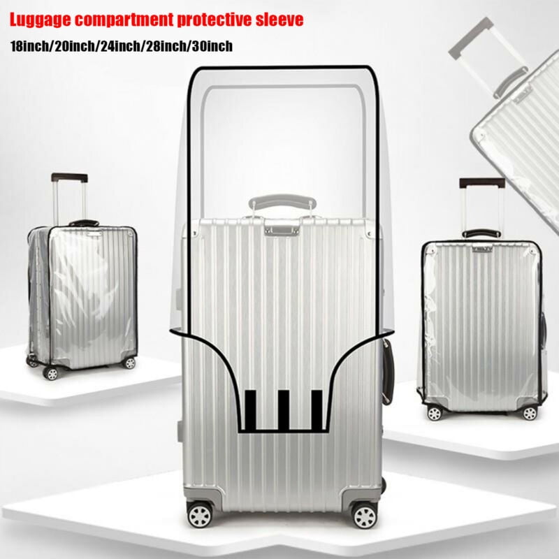 Compre 1820242830 PVC Transparent Travel Luggage Protector Maleta Funda  antipolvo 18 pulgadas online en Bolivia. 597545594