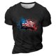 thumbnail image 1 of Camisetas de Manga Larga para Hombres Imprimir Casual Cuello Redondo Camiseta de Manga Corta, Camisetas de Manga Larga para Hombres Algodón, 1 of 4