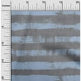 thumbnail image 2 of oneOone Tissu Popeline de Coton Bleu Poussiéreux Rayé Matériel de Robe Tissu Imprimé au Mètre 42 Pouces de Large, 2 of 4