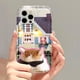 thumbnail image 1 of Funda de silicona transparente con dibujos animados para Iphone, carcasa bonita para Iphone 13, 11, 14, 12 Pro Max, XR, 7, 8 Plus, X, Xs, SE, 6s, 14Pro Max Fivean unisex, 1 of 2