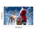 thumbnail image 4 of Hbdhejl Christmas Garage Door Frame Christmas Garage Door Banner Garage Door Christmas Decoration Holiday Garage Partner Christmas Frame Snowflake Partner Garage Door Frame Christmas, 4 of 8