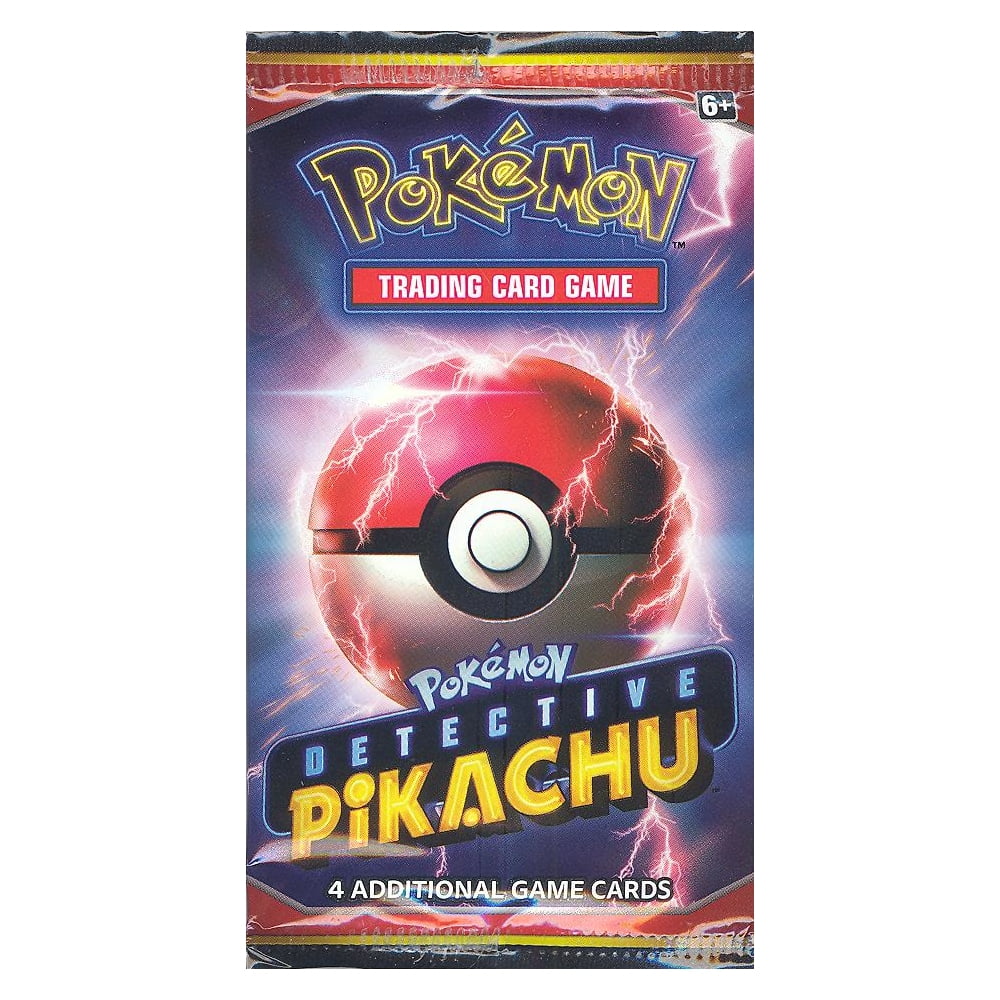 Pokemon Cards Detective Pikachu Movie Booster Pack (4